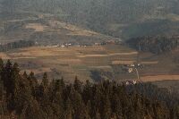 widok na zbocze